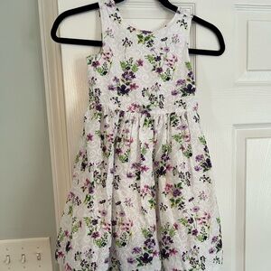 Janie and Jack Floral Sleeveless Dress